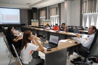 14. ประชุมจัดทำแผนบริหารความเสี่ยงของสำนักบริการวิชาการและจัดหารายได้ วันที่ 19 ตุลาคม 2566 ณ ห้องประชุม KPRU HOME สำนักบริการวิชาการและจัดหารายได้